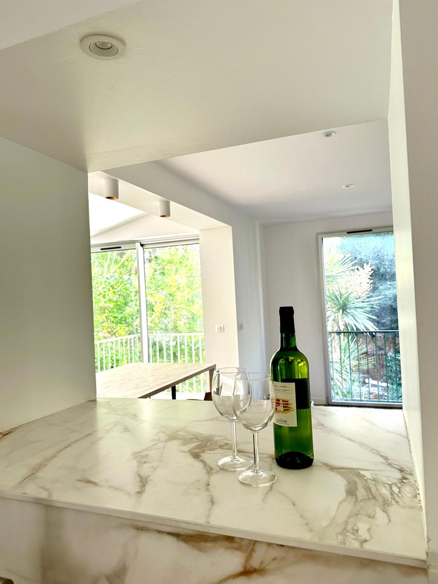 Avec Jardin Prive A 2min De La Apartamento